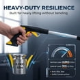 thumbnail image 2 of ALLJOY 2 Pack 43" Grabber Tool, Handheld Trash Claw Pick-up Stick Grabber, Long Heavy-Duty Aluminum Grabber, Suitable for Seniors, with 360-Degree Rotation, Anti-Slip and Magnetic Design, Yellow, 2 of 6