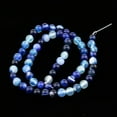 thumbnail image 4 of Cuentas a rayas, espaciador suelto, joyería a granel, collar artesanal 6 mm, 4 of 9