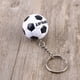 thumbnail image 2 of KAKOWELY Llavero con colgante de fútbol, simulación de fútbol, llavero conmemorativo del juego mundial, decoración (negro), 2 of 4