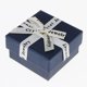 thumbnail image 5 of 5 uds caja cuadrada pequeña cinta Bowknot joyería regalo para bodas cumpleaños Azul (6.2cm) Hugo Caja de la cinta de la joyería, 5 of 10