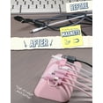 thumbnail image 3 of Smartish Magnetic Cord Holder - Bigger Cable Wrangler Organizer with Magnet Clips for Charger Management on Desktop, Nightstand, or Side Table - Holds 6 Cables - I'm Blushing, 3 of 6