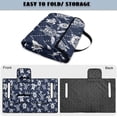 thumbnail image 6 of FUIALDOLG Turtle Print Golf Cart Seat Towel Blanket with 4 Pocket Breathable Golf Cart Seat Cushion Accessories Comfort Anti Skid Club Car Seat Pads Foldable Washable, 6 of 8