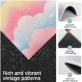thumbnail image 3 of Colorful Cloud Star Pattern Kitchen Rugs Sets Of 3,Kitchen Runner Rugs Non Skid Washable,Decorative Kitchen Floor Mats for Kitchen,Sink,Laundry,17"x30"+ 17"x47" + 17"x59", 3 of 6