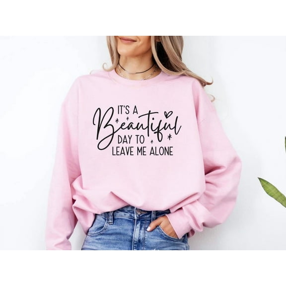 Graphic Hoodie, "Leave Me Alone" Pullover TSHIRT All Size S-5XL