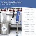 thumbnail image 3 of Licuadora de inmersión TK Tartle Kitchen 500W/0.5HP 16,000 RPM, 3 of 8