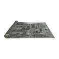thumbnail image 2 of Ahgly Company Indoor Round Oriental Gray Industrial Area Rugs, 3' Round, 2 of 4