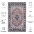 thumbnail image 4 of SAFAVIEH Tucson Drew Traditional Machine Washable Area, 4 of 7