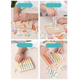 thumbnail image 4 of de números de madera, juguetes de iluminación, juguetes de matemáticas, bloques de inserción de palos para pequeños, Navidad CUTICAT Inserción de palos, 4 of 8