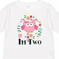 thumbnail image 4 of Inktastic 2nd Birthday Owl for 2 Year Old Girls Girls Long Sleeve Toddler T-Shirt, 4 of 5