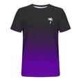 thumbnail image 3 of Liquidation d'Été! T-shirt à Manches Courtes Décontracté à Col Rond Imprimé pour Hommes, Haut Confortable et Élégant pour la Gym, la Course Ou un Usage Quotidien, Soldes de Liquidation Aujourd'hui Offres Prime, 3 of 4