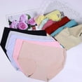thumbnail image 6 of 12 PCS Teen Girls Seamless Underwear Big Girl Fashion Comfortable Panties Size 13-14Years, 6 of 6