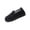 Black, variant on Women's Flatform Loafers Rhinestone Closed Round Toe Casual Comfort Slip On Business Work Dress Shoes, Black Size 7