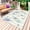 Purple, yellow, variant on Multi-Color Diamond Outdoor Rug 3x5 Ft - Reversible Patio Rug Outdoor Camping Rugs, Modern Geometric Middle Century White Indoor Outdoor Area Rugs, Non-Slip Outdoor Carpet Runner for Deck/Porch