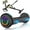 A12+Black Graffiti (No Bluetooth), variant on Hoverboard Go Kart Combo, 6.5" Two Wheel Self Balancing Scooter with Seat Attachment & LED Lights, Suit for Adults and Kids