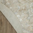 thumbnail image 6 of Nourison Astra Machine Washable Vintage Beige 7'10" x Round Area Rug (8 Round), 6 of 9
