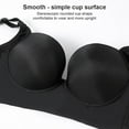 thumbnail image 4 of Vogacara Sujetador de mujer Cierre frontal completo Forma CDE Sujetador de dama 7 filas Correa de hombro ajustable Ropa interior Bralette Lencería fajas Color de piel 36/80CDE Vogacara CE013517-20B, 4 of 6
