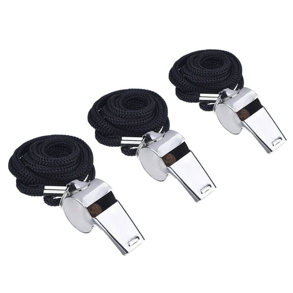 unbranded  3 Pcs Dog Whistle Handheld Deer Whistles for Vehicles Silver