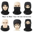 thumbnail image 6 of REDESS Balaclava Face Mask for Men/Women,Warm Fleece Windproof Ski Mask and Motorcycle,Warmer Winter Sports Cap Black, 6 of 6