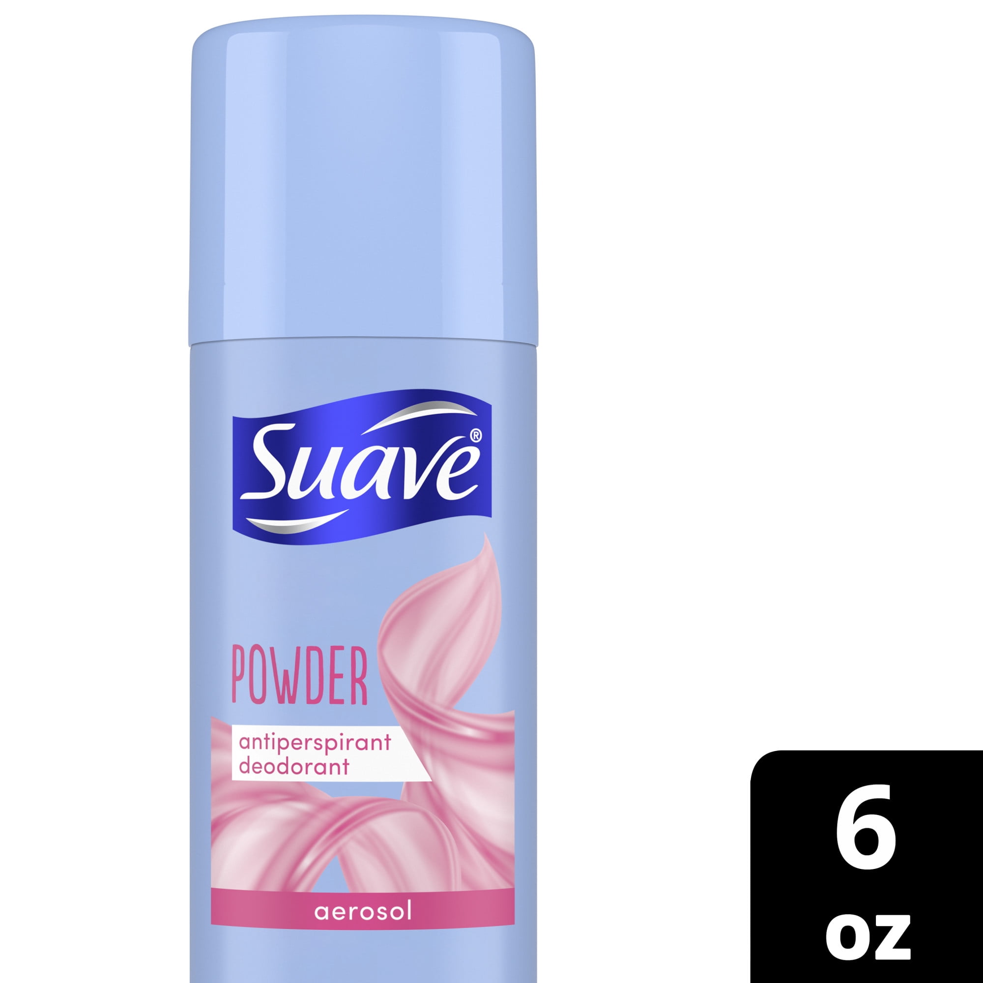 Suave Powder Aerosol Antiperspirant Deodorant, 6 Oz. Walmart
