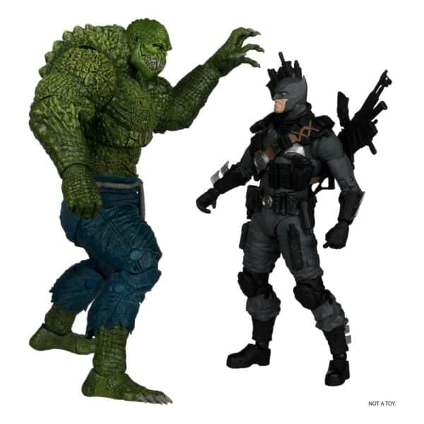 McFarlane Toys DC Collector Edition Batman vs Killer Croc Volume 3 (The Grim Knight) 7-in Action Figure 2-Pack