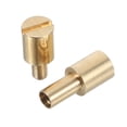 thumbnail image 2 of 1 Pair Stainless Steel Rivets For Diy Knife Handle Repair Reliable For Kitchen Knives Making Supplies Knife Making Accessory, 2 of 8