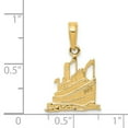 thumbnail image 3 of 14k Yellow Gold Cruise Ship Pendant, 3 of 4