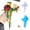 2Pcs semi 3d rose Under $5 a1, variant on Vacemry Silicone DIY Wall Decor Pendant Drip Epoxy Resin Craft Kit, Semi-Three-Dimensional Rose Cross Hanging Ornament for Christmas Home Office Bedroom Window Sill Decoration