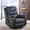 Black, variant on MAYEERTY Zero Gravity Electric Recliner Chair with Massage & Heat, Phone Holder, Side Pockets & USB Ports for Comfy