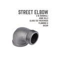 thumbnail image 3 of Codo de tubo exterior LDR Industries 2" negro 90°, 3 of 7