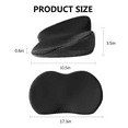 thumbnail image 5 of KINGLETING Car Seat Cushion Memory Foam for Sciatica and Lower Back Pain Relief, Black, 5 of 7