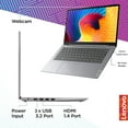 thumbnail image 4 of Lenovo Ideapad 3i Laptop, 14 Inch FHD Display, Intel Core i3-1115G4 Processor, 36GB RAM, 1TB SSD, Intel UHD Graphics, Wi-Fi 6, Bluetooth, Media Card Reader, Windows 11 Home in S Mode, Cefesfy USB Hub, 4 of 7