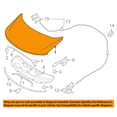 thumbnail image 3 of CAPA Fits 11-17 Quest Van Hood Panel Assembly Primed Steel NI1230185 F510M1JAMA, 3 of 5