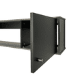 thumbnail image 3 of REPISA Flotante con Puertas Minimalista (Gris Lombardia / Negro Mate) DECOMOBIL REPISA07-G/NM, 3 of 5