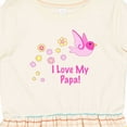 thumbnail image 4 of Inktastic I Love My Papa Girls Toddler Dress, 4 of 5