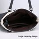 thumbnail image 1 of Bolso de un solo hombro, bolso informal de tela de tendencia para mujer, bolso de color sólido, bolso de lona Joker, negro, 1 of 1
