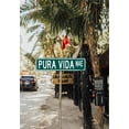 thumbnail image 4 of Letrero decorativo Toothsome Studios Pura Vida 41x10 cm, 4 of 5