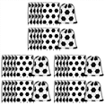 thumbnail image 1 of 36 Pieces Soccer Style Candy Drawstring Bag Softball Soccer Basketball Volleyball Drawstring Bags,36 x Drawstring Backpack,black & white, 1 of 7