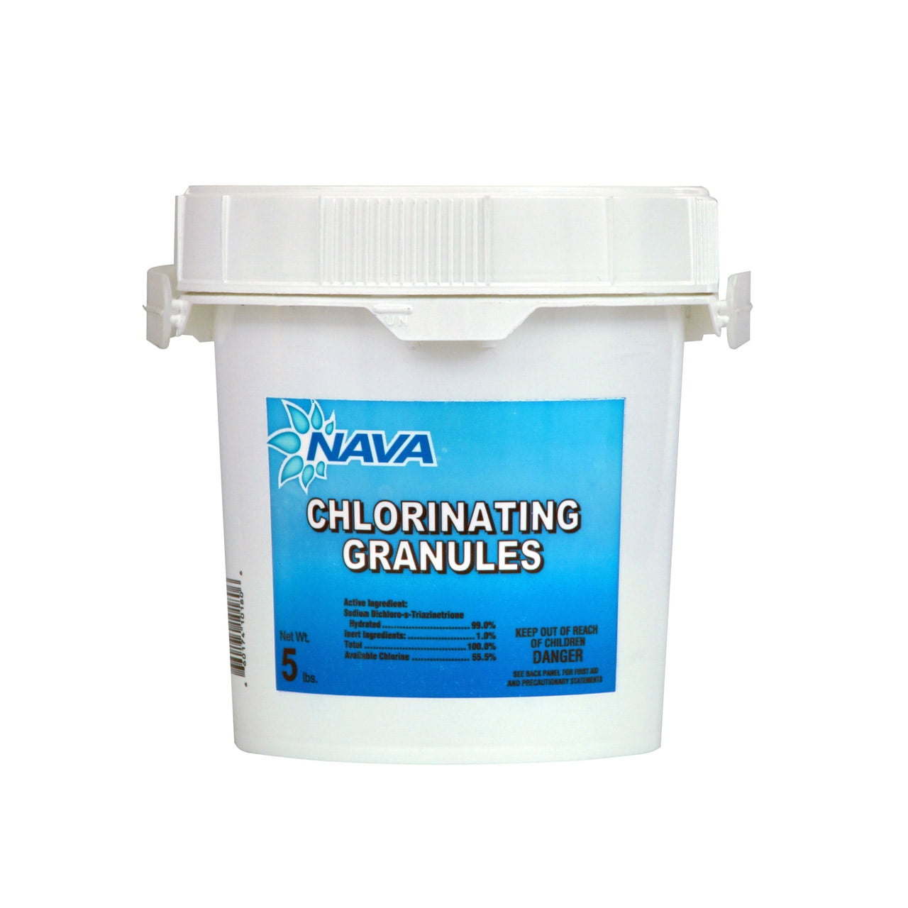 Nava Chlorinating DiChlor Granules 5 lb. Bucket