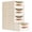 Light Beige, variant on Large Closet Organizers - Closet Storage Drawers for Clothes, Fabric Sotrage Bins with Handle, Collapsible Organizer Bins for Bedroom, Living Room, 4 Pack, Gray