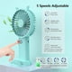 thumbnail image 4 of 2024 Mini Usb Handheld Fan Battery Operated, 4000mah Hand Held Rechargeable Small Quiet, 4 of 5