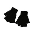 thumbnail image 2 of Sonducket 1 par de guantes de punto de medio dedo, manoplas elásticas sin dedos para exteriores, invierno, motocicleta, montar en bicicleta, Type3 NO3, 2 of 6