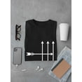 thumbnail image 3 of Native Arrows Men Black T-Shirt, Male Medium, 3 of 4
