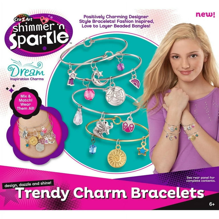 Shimmer N' Sparkle 6 in 1 Friendship Bracelet Studio - Beaded Bracelet Maker