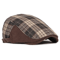 thumbnail image 2 of QASIEATN Daily Wear Beret Hat for Women Autumn/Winter Hats Checked Cap Women's Casual Forward Hats Winter Newsboy Hats Warm Fall Fashion Accessories, 2 of 3