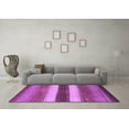 thumbnail image 3 of Ahgly Company Indoor Rectangle Abstract Purple Contemporary Area Rugs, 8' x 12', 3 of 4
