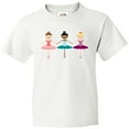 thumbnail image 3 of Inktastic Little Ballerina Trio Youth T-Shirt, 3 of 5