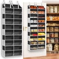 thumbnail image 1 of Over the Door Organizer s Extra Large Behind Door Storage of Compartments lbs Weight Capacity Over Door Organizer Door Hanging Organizer for Closet Diaper Organizer Room, 1 of 7