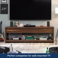 thumbnail image 4 of Sauder River Ranch Credenza For TVs up to 75" Grand Walnut finish, 4 of 14