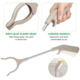 thumbnail image 2 of Pinza para basura con mango, herramienta de alcance, recogedor de basura con mango, recogedor de basura con abrazadera, 2 of 7