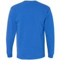 thumbnail image 3 of 5060 Bayside Men's Long-Sleeve Cotton Tee Crew Neck T Shirt, 3 of 3